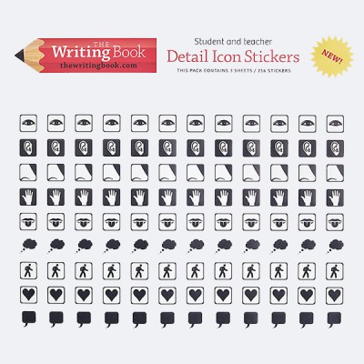 Stickers - 1 Pack (3 Sheets x 108 stickers)